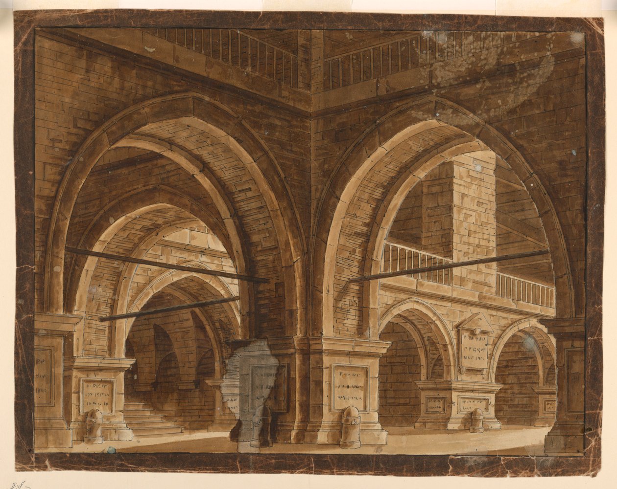 Sahne Tasarımı, Büyük Salon İçi by Mauro Antonio Tesi