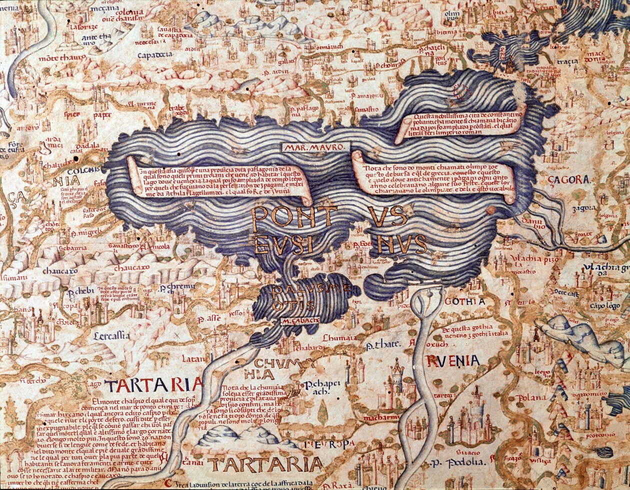 Brother Maurus (Mauro) Camaldolese 1459 Biblioteca Marciana, Venedik Dünya Haritasının Görünümü by Mauro Fra