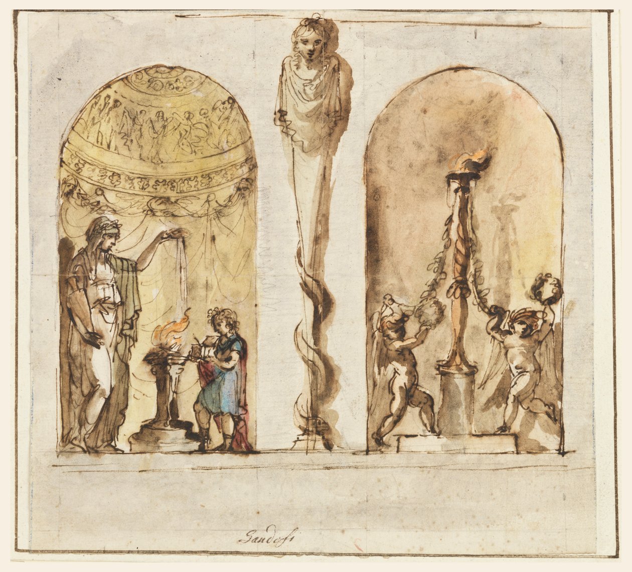 Boyalı Duvar Dekorasyonu by Mauro Gandolfi