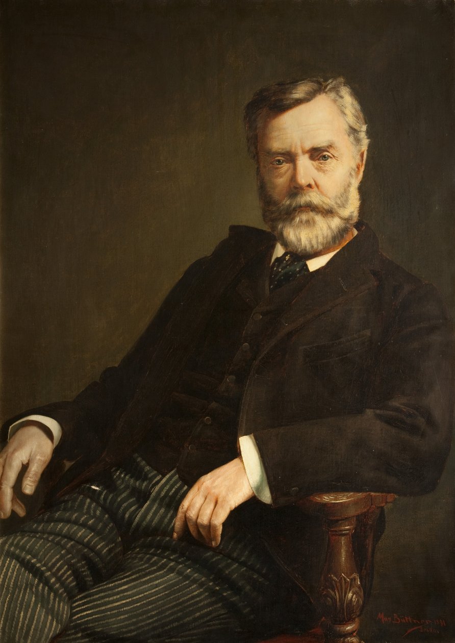 Yerel Bir Adamın Portresi, 1891 by Max Büttner