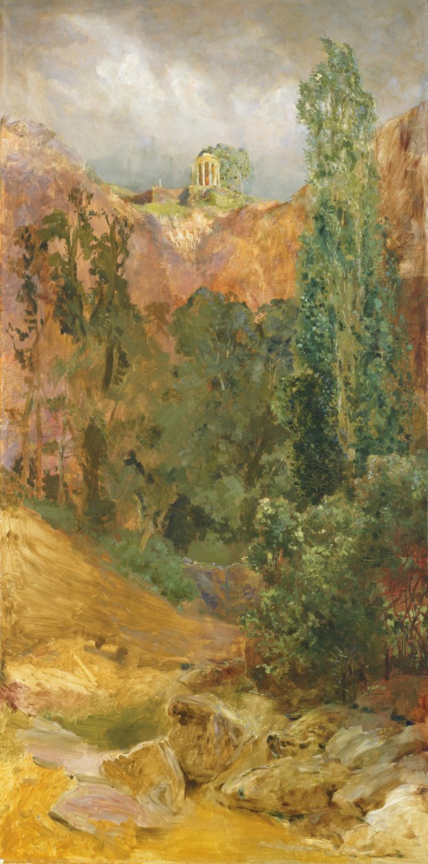 Kaya Geçidi, 1884-85 by Max Klinger