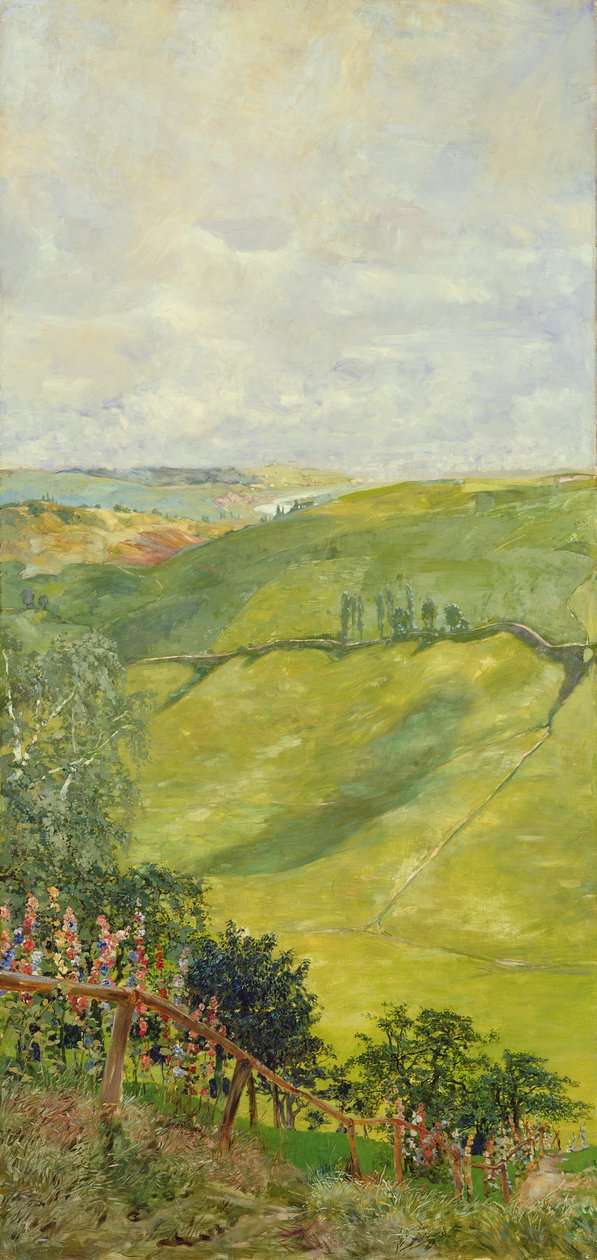 Yaz Manzarası, 1884-85 by Max Klinger