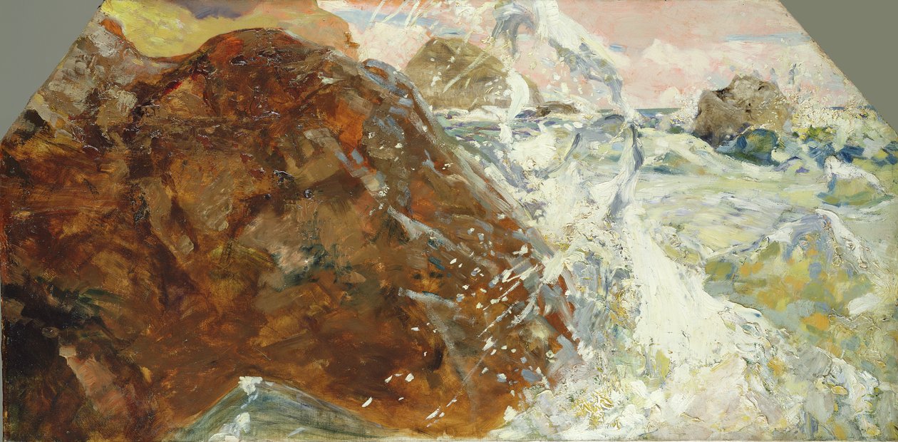 The Surf, 1884-85  by Max Klinger