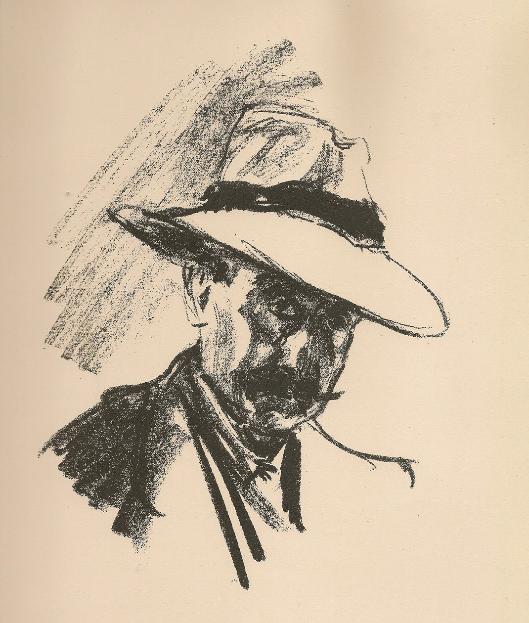 Max Liebermann tarafından otoportre by Max Liebermann