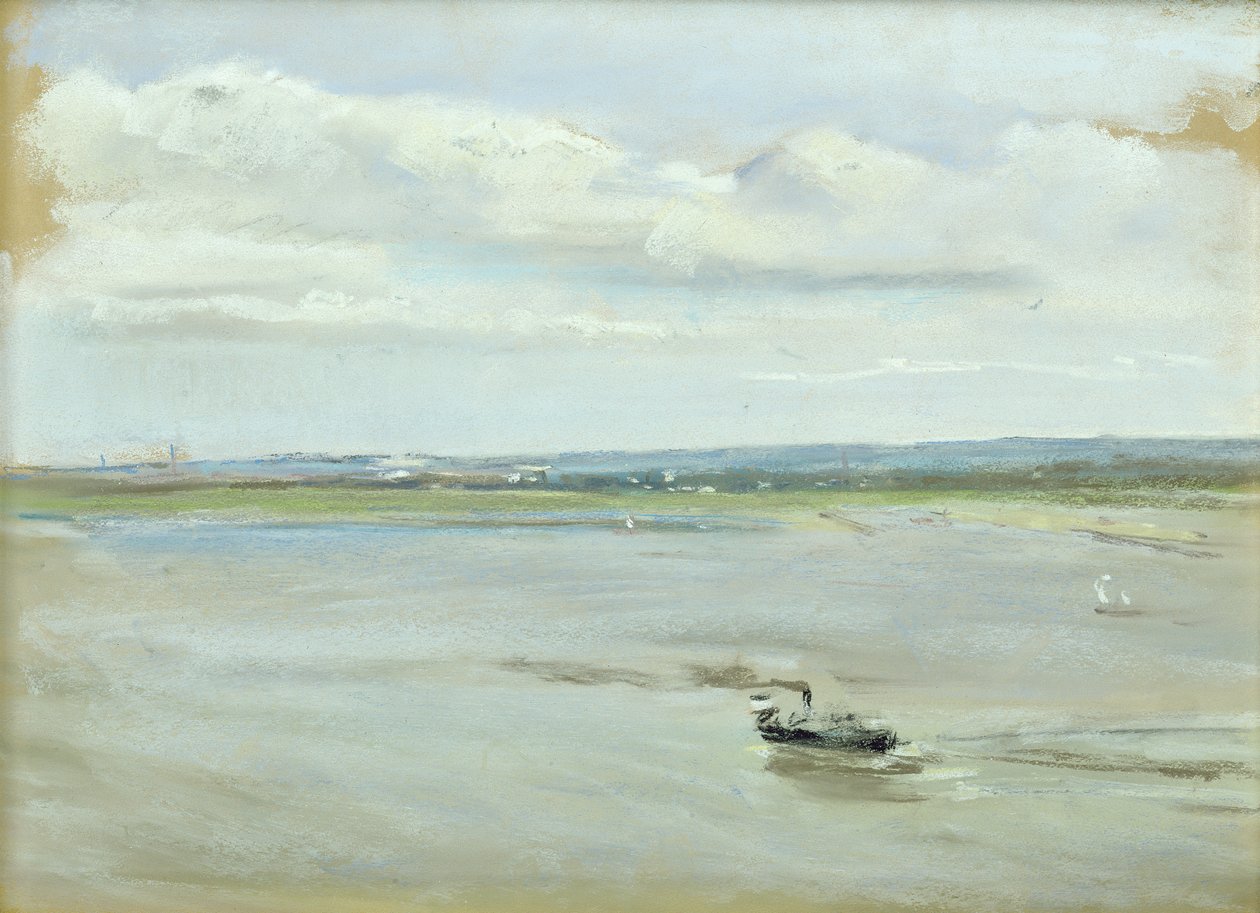 ಮಳೆಯ ನಂತರ, 1902 (ಕಾಗದದ ಮೇಲೆ ನೀಲಿಬಣ್ಣದ) ಟರ್ಕಿ by Max Liebermann