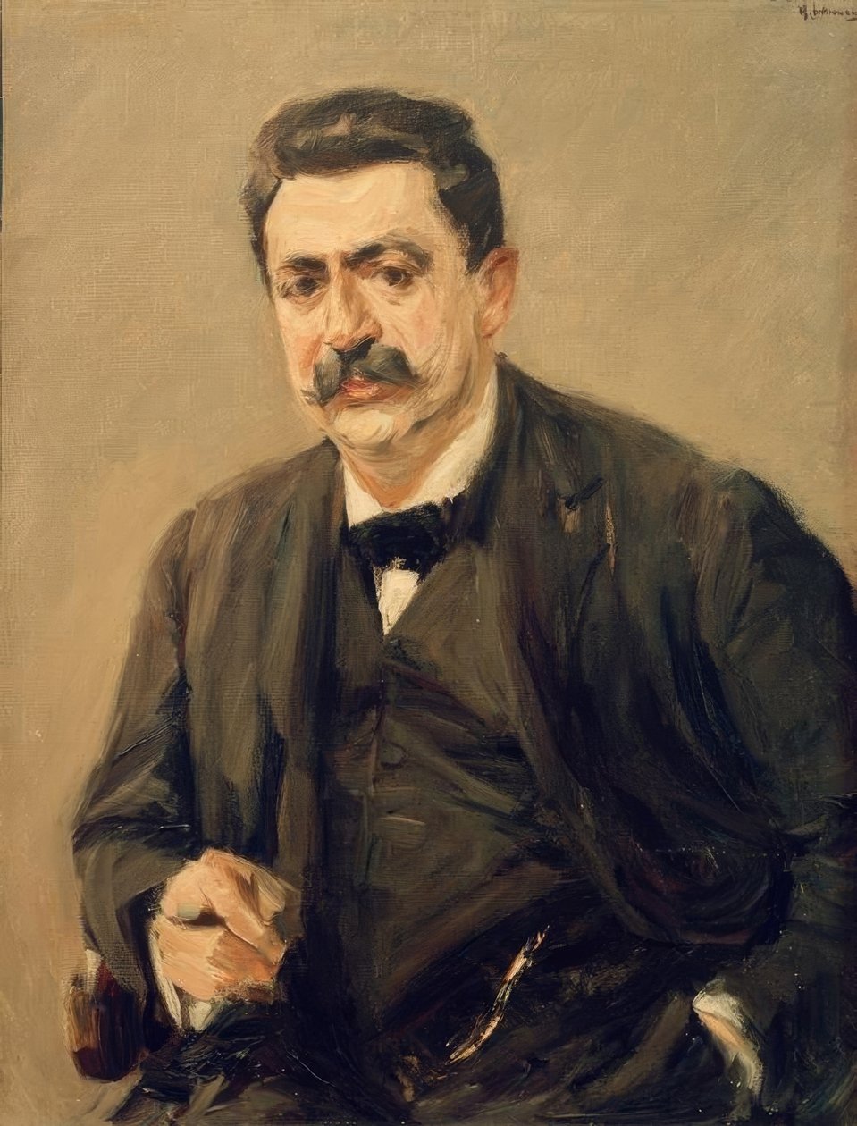 Dr. Julius Elias by Max Liebermann