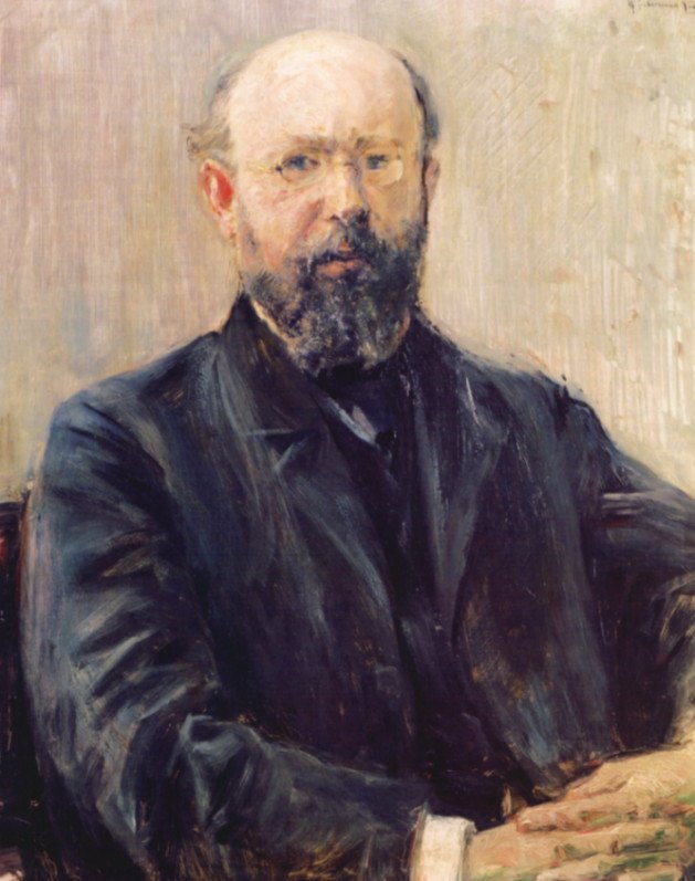 Prof. Dr. Carl Bernstein by Max Liebermann