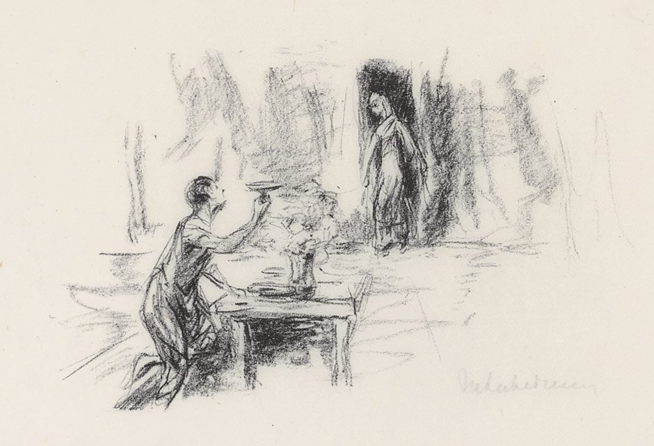 Korintli gelin by Max Liebermann