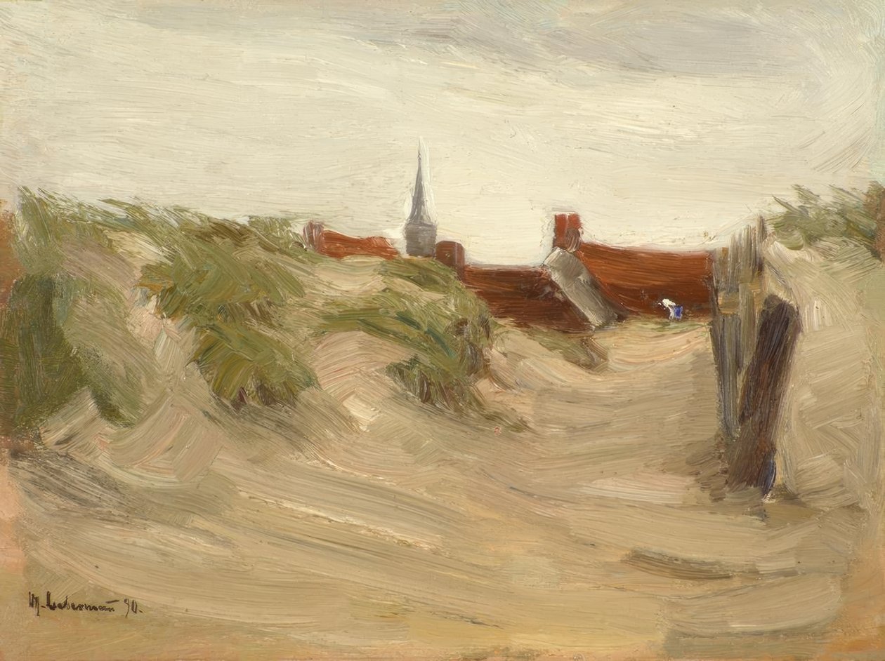 Katwijk kum tepeleri by Max Liebermann