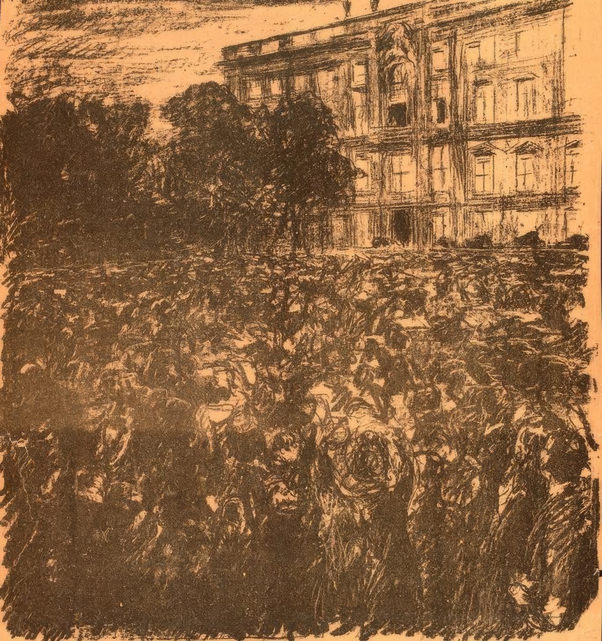 Artık herhangi bir parti bilmiyorum, sadece Almanları tanıyorum by Max Liebermann
