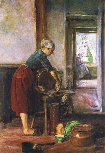 Mutfakta by Max Liebermann