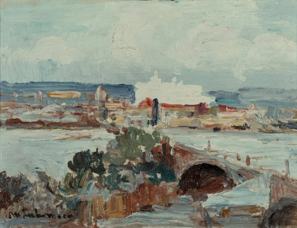 manzara by Max Liebermann
