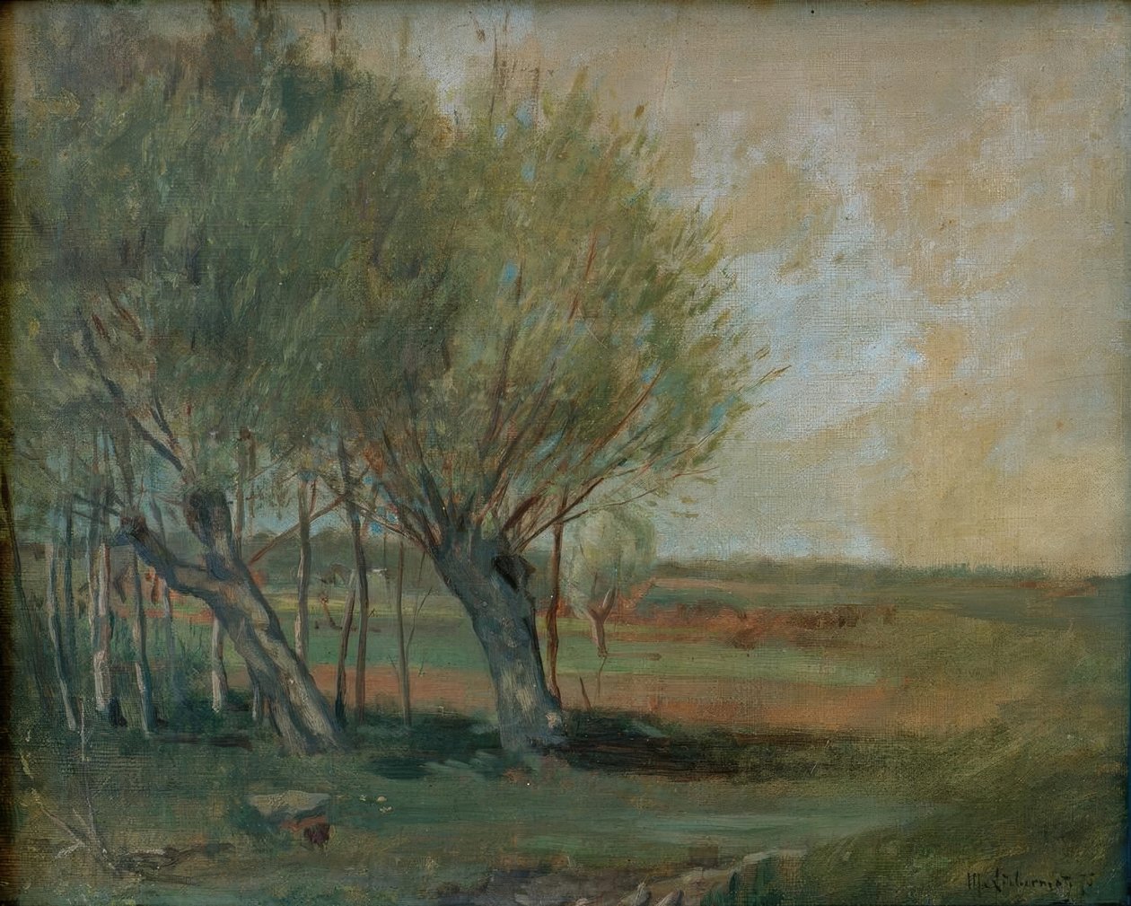 mera ile manzara by Max Liebermann