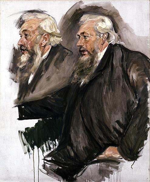 Profesör Justus Brinckmann, 1905 (ayrıca bkz. 144759) by Max Liebermann