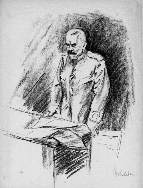 Şansölye von Bethmann Hollweg by Max Liebermann