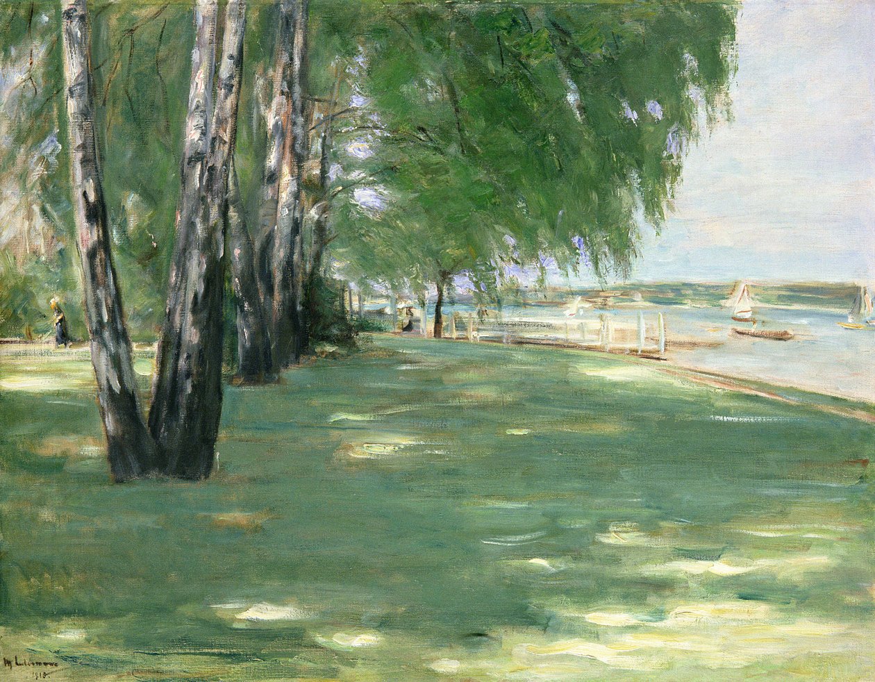 Wannsee'deki Sanatçının Bahçesi, 1918 by Max Liebermann
