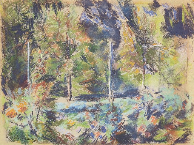 Wannsee Bahçesi by Max Liebermann