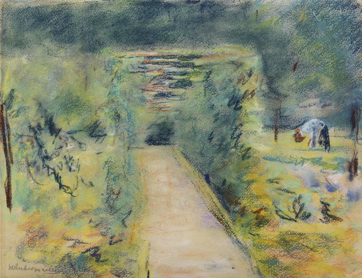 Wannsee Bahçesi by Max Liebermann