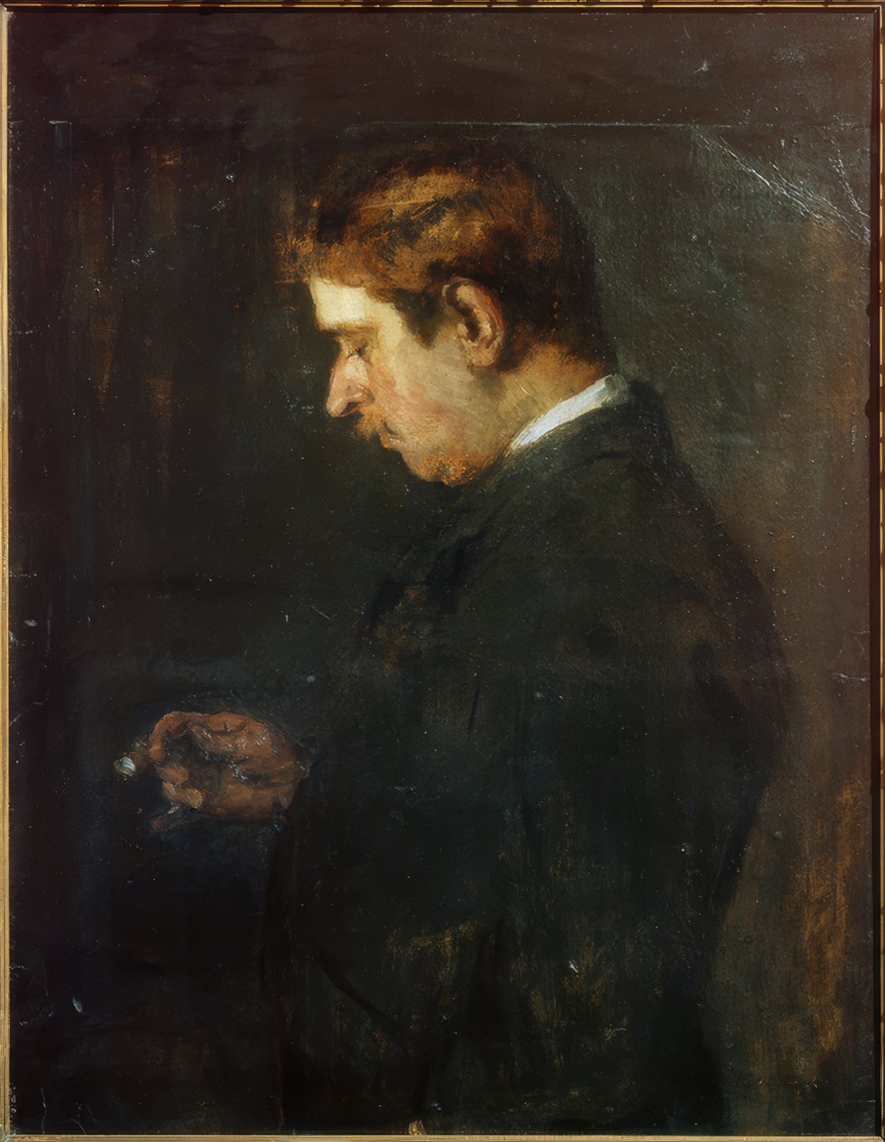 Sanat tarihçisi Karl Voll by Max Slevogt