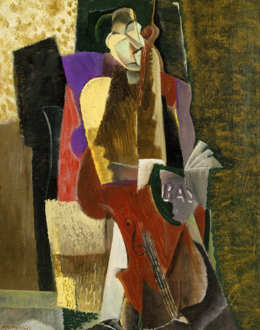 çellist by Max Weber