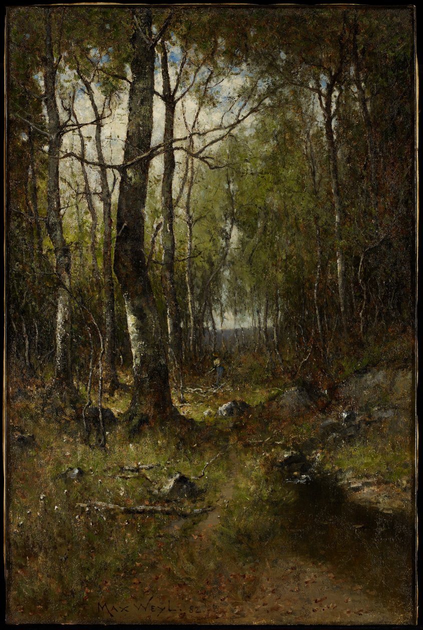 Tapınak Ormanları, 1882 by Max Weyl