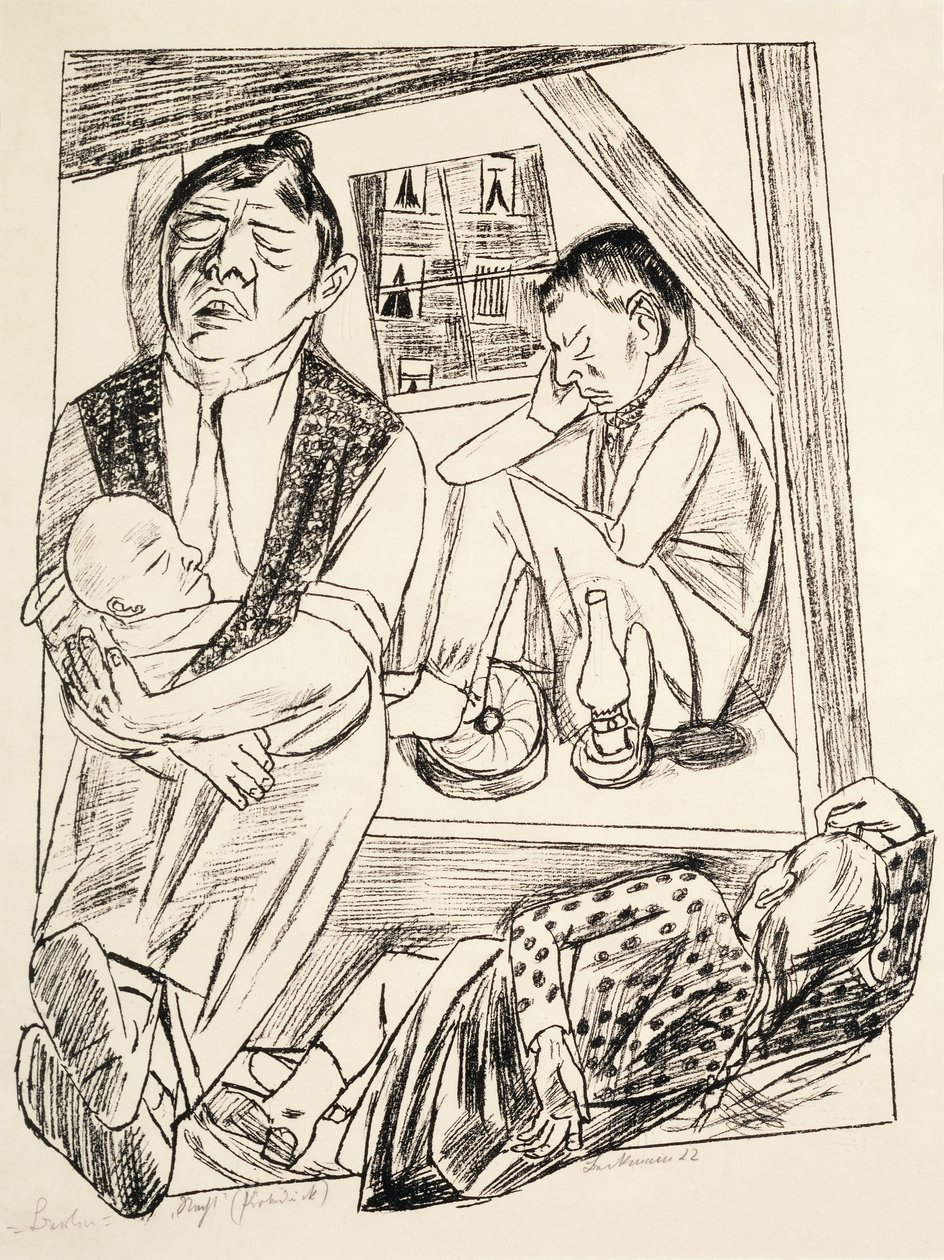 Geceleyin by Max Beckmann