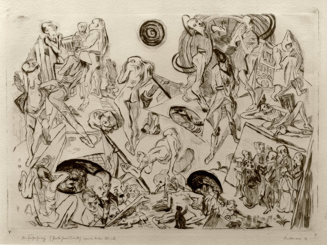 diriliş by Max Beckmann