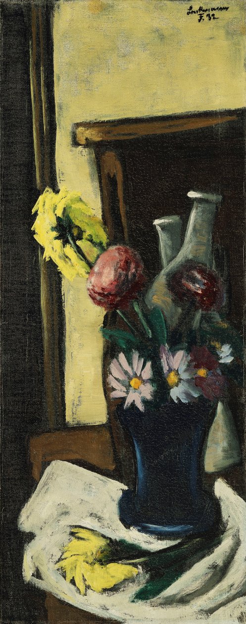 sonbahar çiçekleri by Max Beckmann