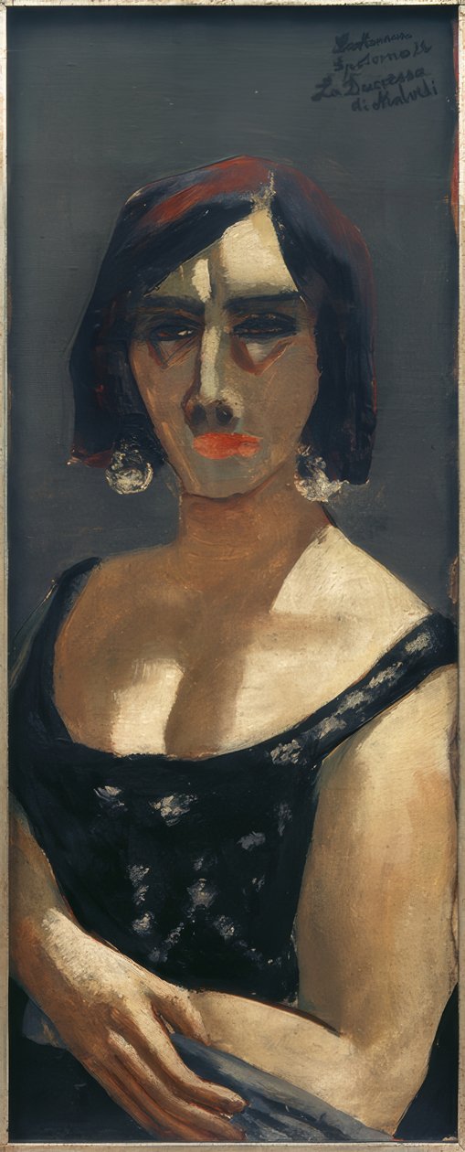 Malvedi Düşesi Bildnis by Max Beckmann