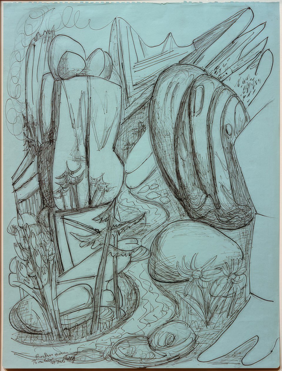 Kaya, Kolorado by Max Beckmann