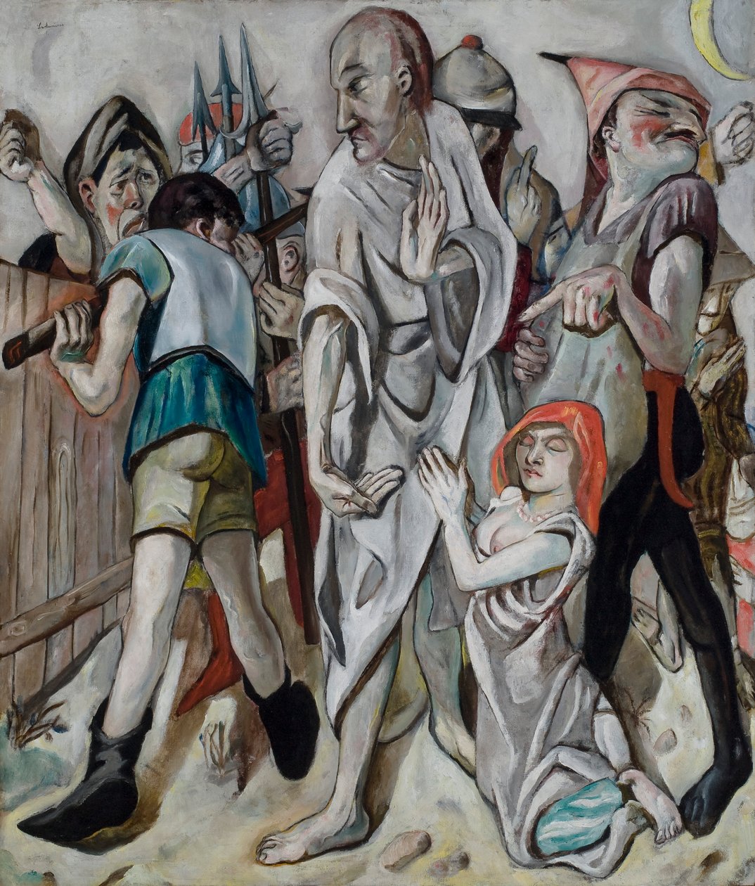 Mesih ve Günahkar by Max Beckmann