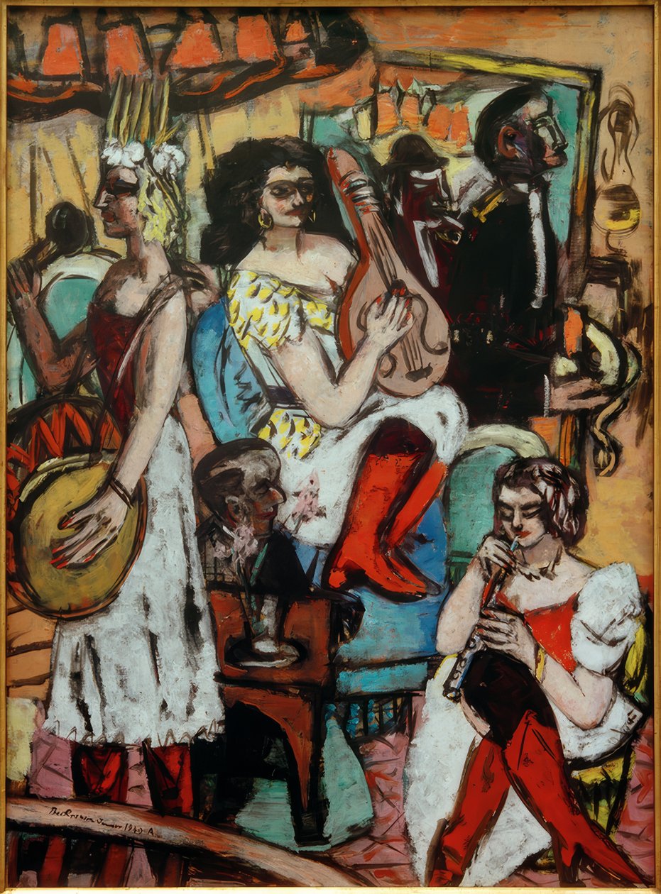 Damenkapelle by Max Beckmann