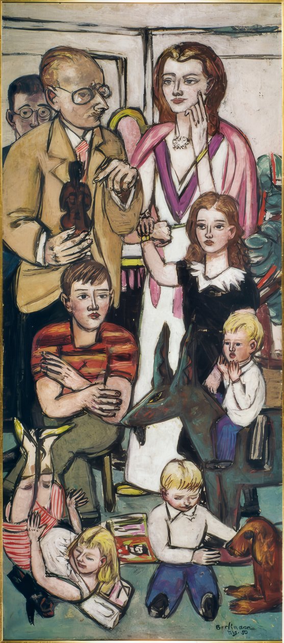 Umut Ailesi Öl by Max Beckmann