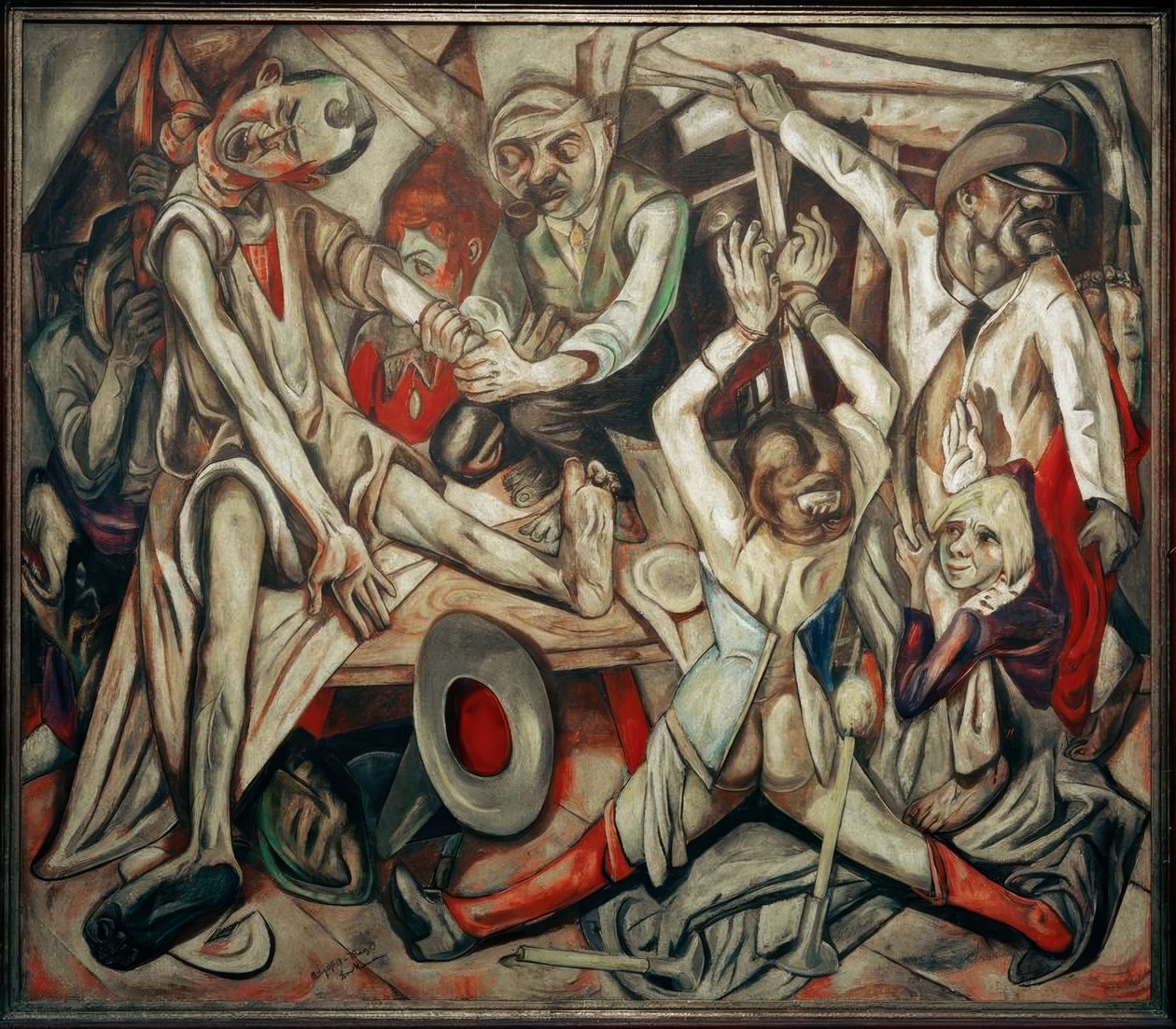 Gece by Max Beckmann