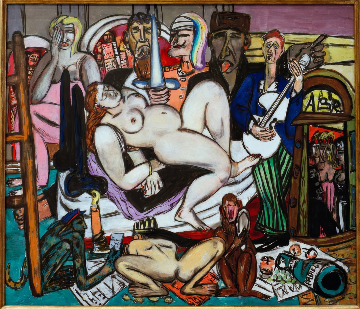 Şehir by Max Beckmann