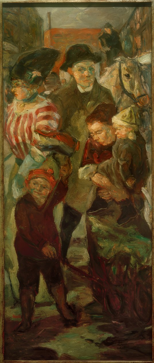 Sokak by Max Beckmann