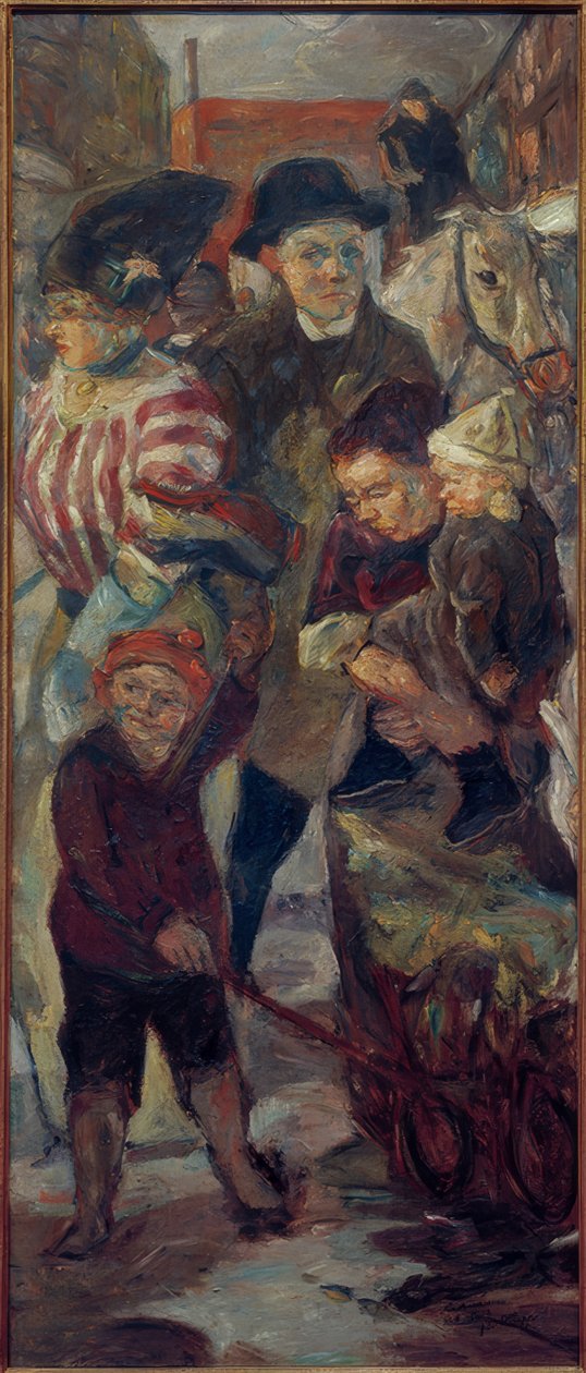 Sokak by Max Beckmann