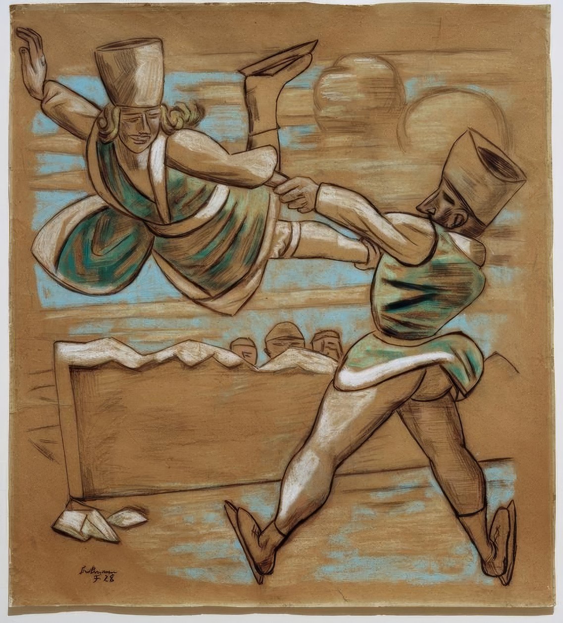 Artistik patenci İ. by Max Beckmann