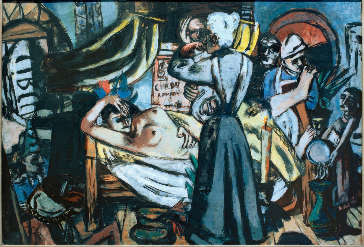 doğum by Max Beckmann