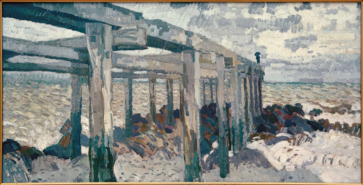 Büyük sahne by Max Beckmann