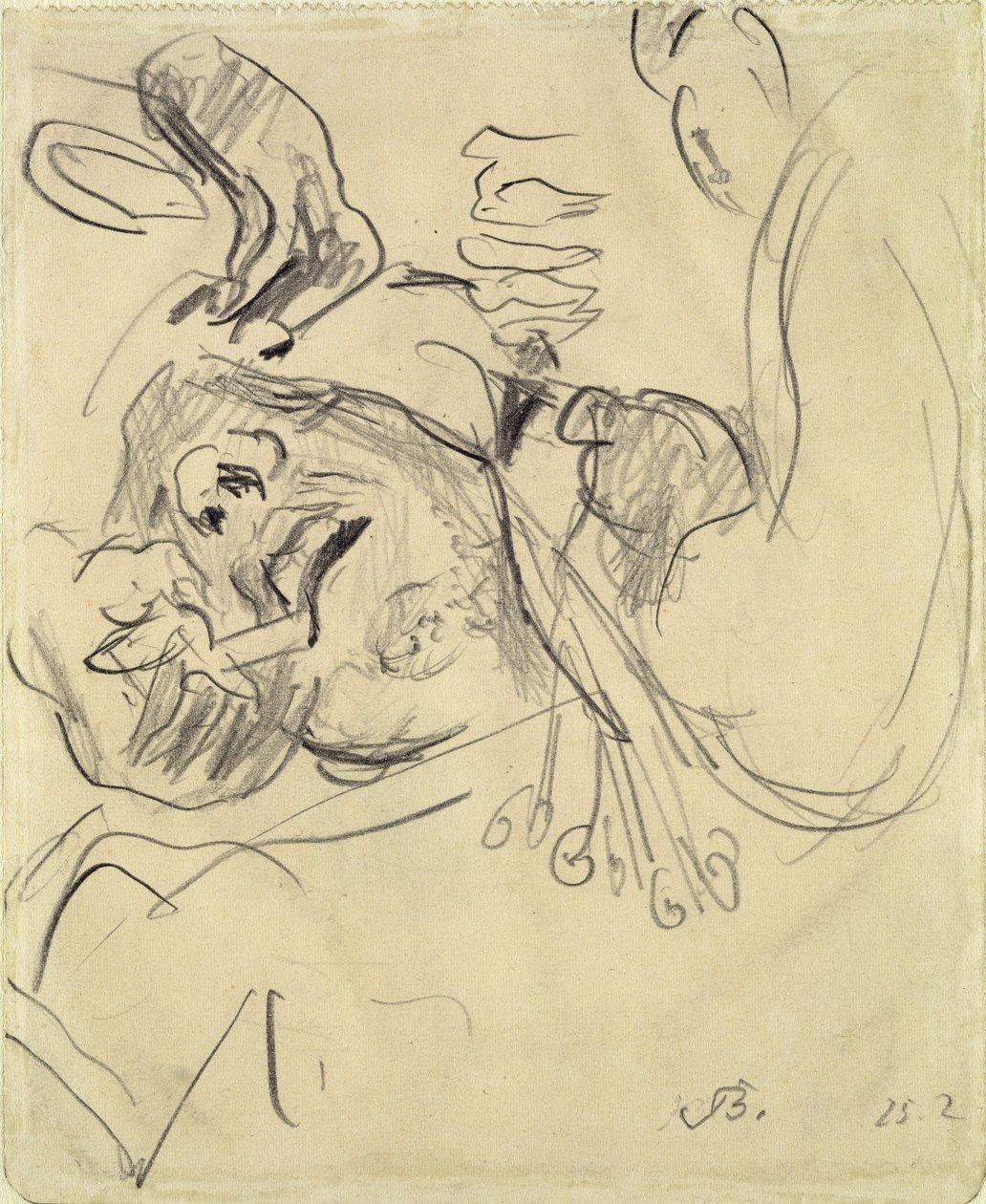 Kafa Cerrahisi Hastası by Max Beckmann