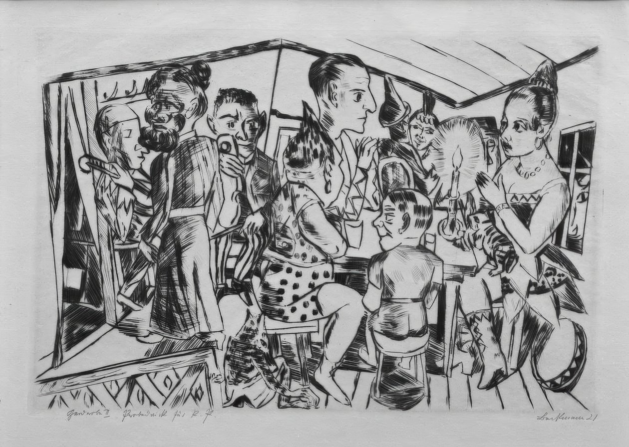 Kulis by Max Beckmann