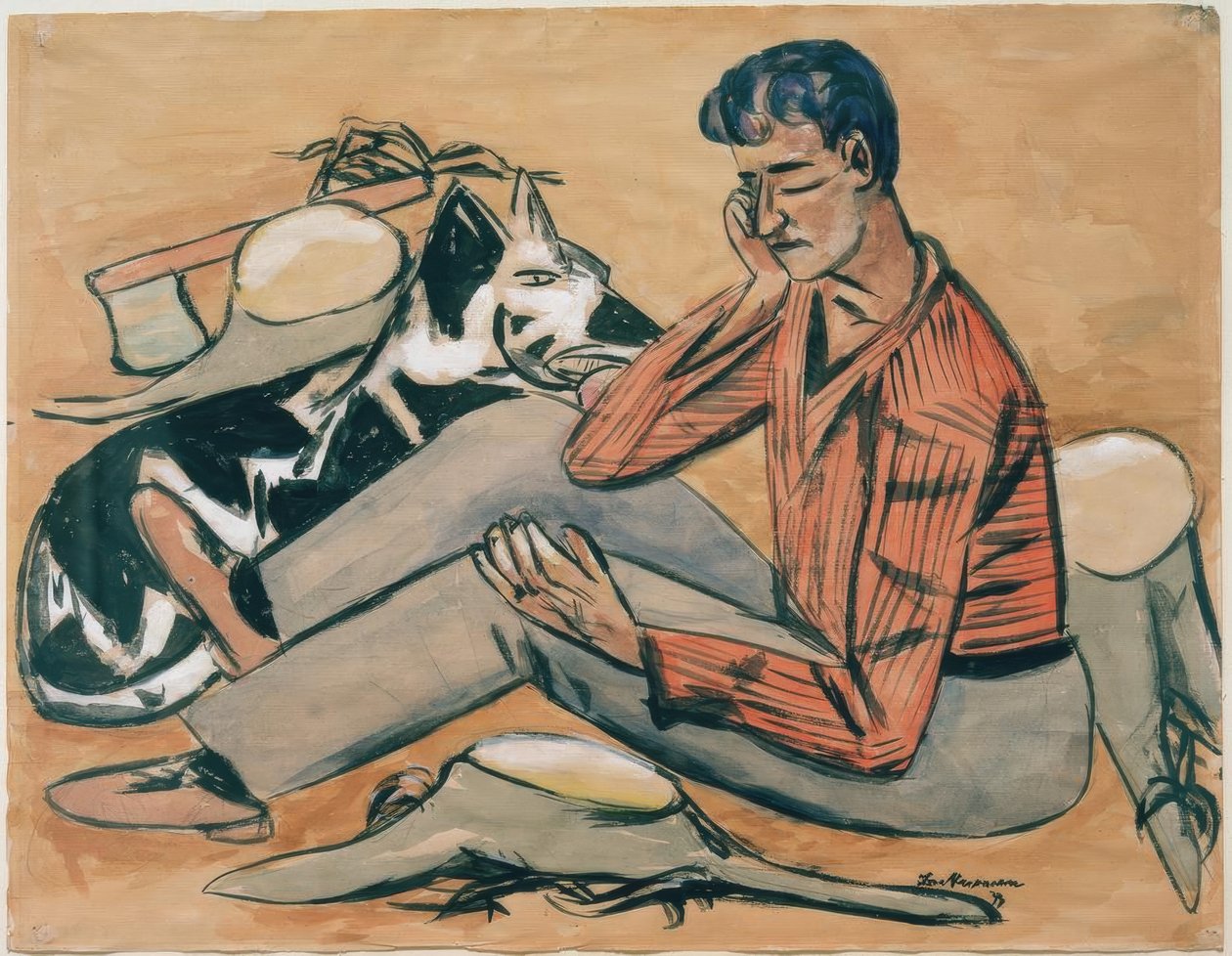 oduncu by Max Beckmann