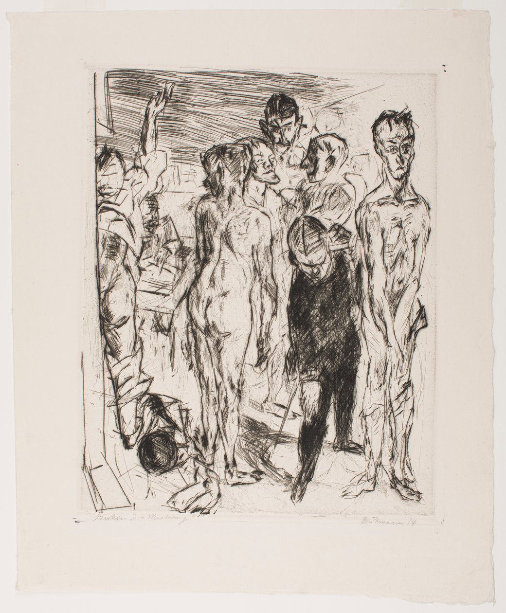 Denetleme by Max Beckmann