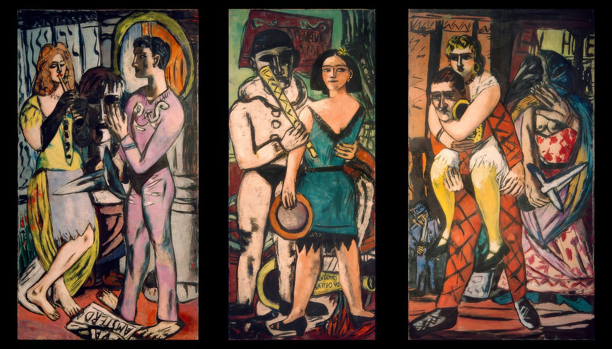 karnaval by Max Beckmann