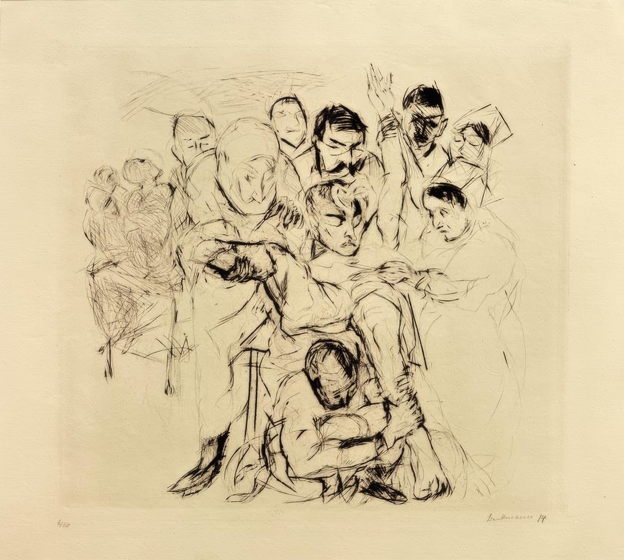 Küçük operasyon by Max Beckmann