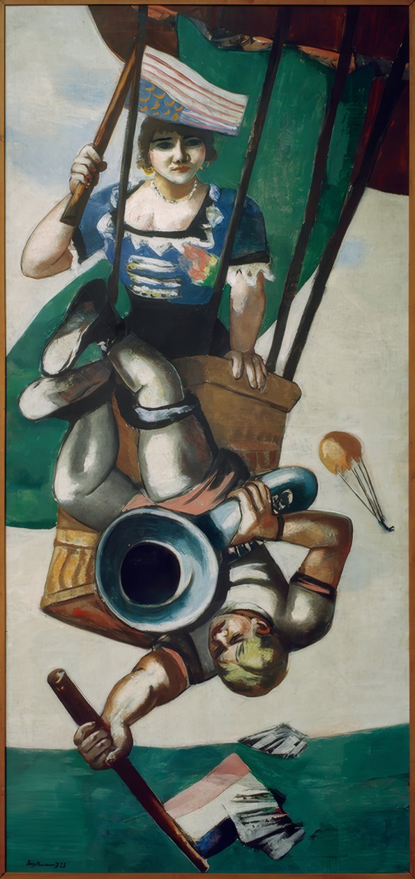 havacılar by Max Beckmann