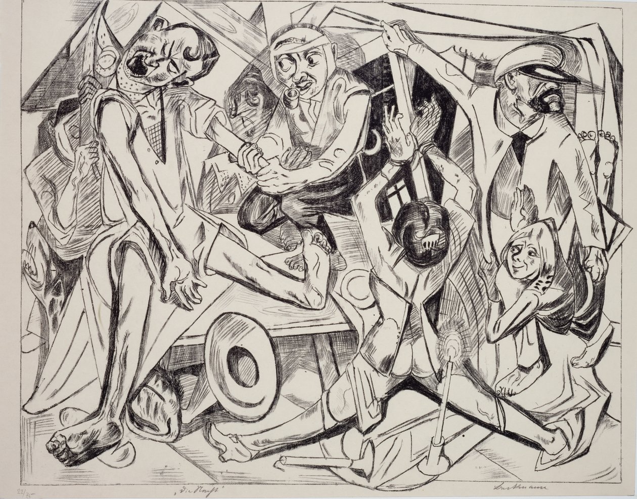 Malepatrus, Max Beckmann (1884-1950), litografi. Almanya, 20. yüzyıl. by Max Beckmann