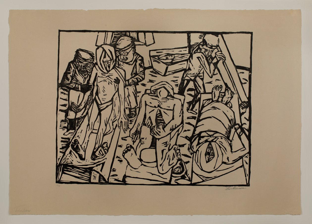 morg by Max Beckmann