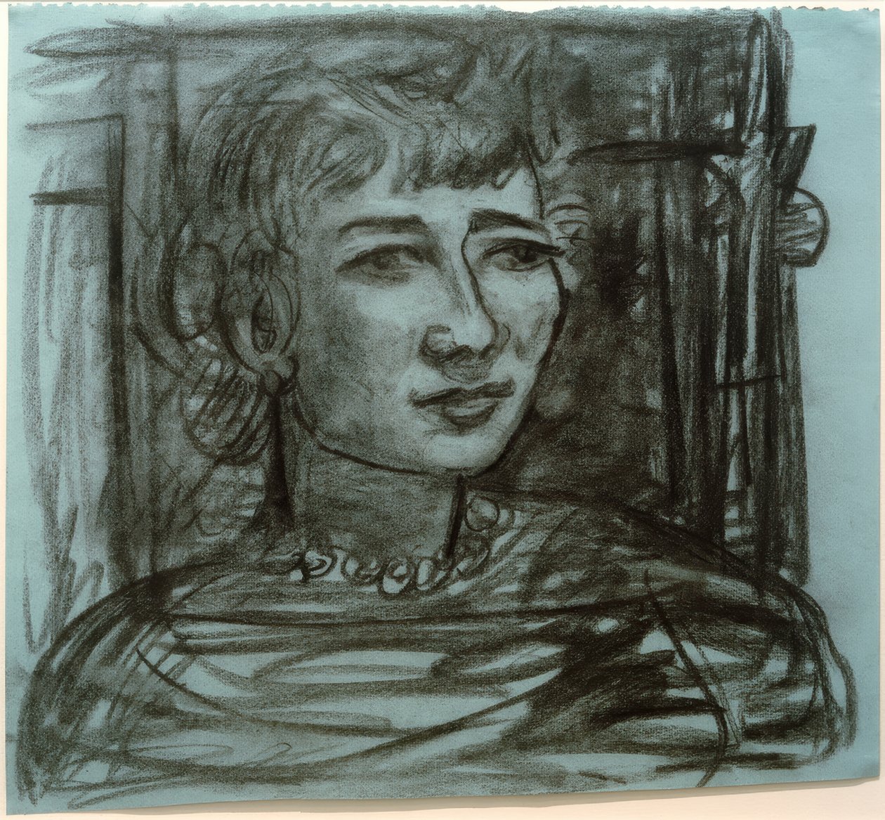 Porträt Frances van Veen by Max Beckmann